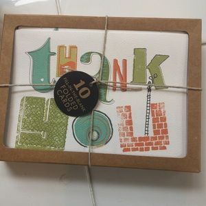 NWT Folded Thank You Cards ‘Fill in the Blank’